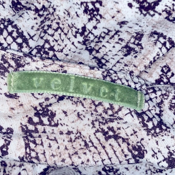 Velvet snake print dress size medium - Picture 4 of 8